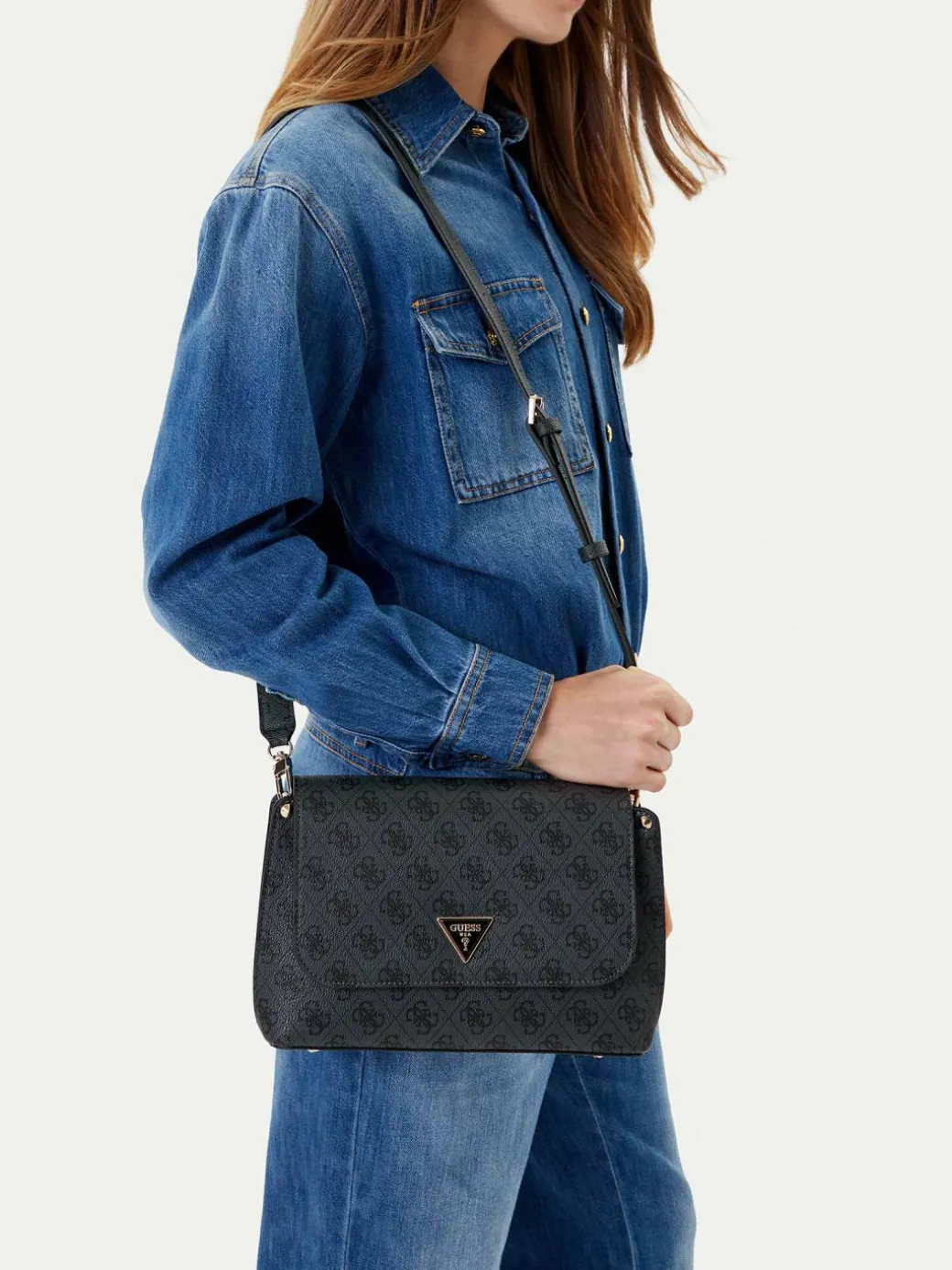Borsetta Meridian II HWSG69 74200 Nero
