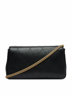 Borsetta Quilted Chain Wallet 186041 Nero