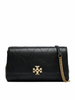Borsetta Quilted Chain Wallet 186041 Nero