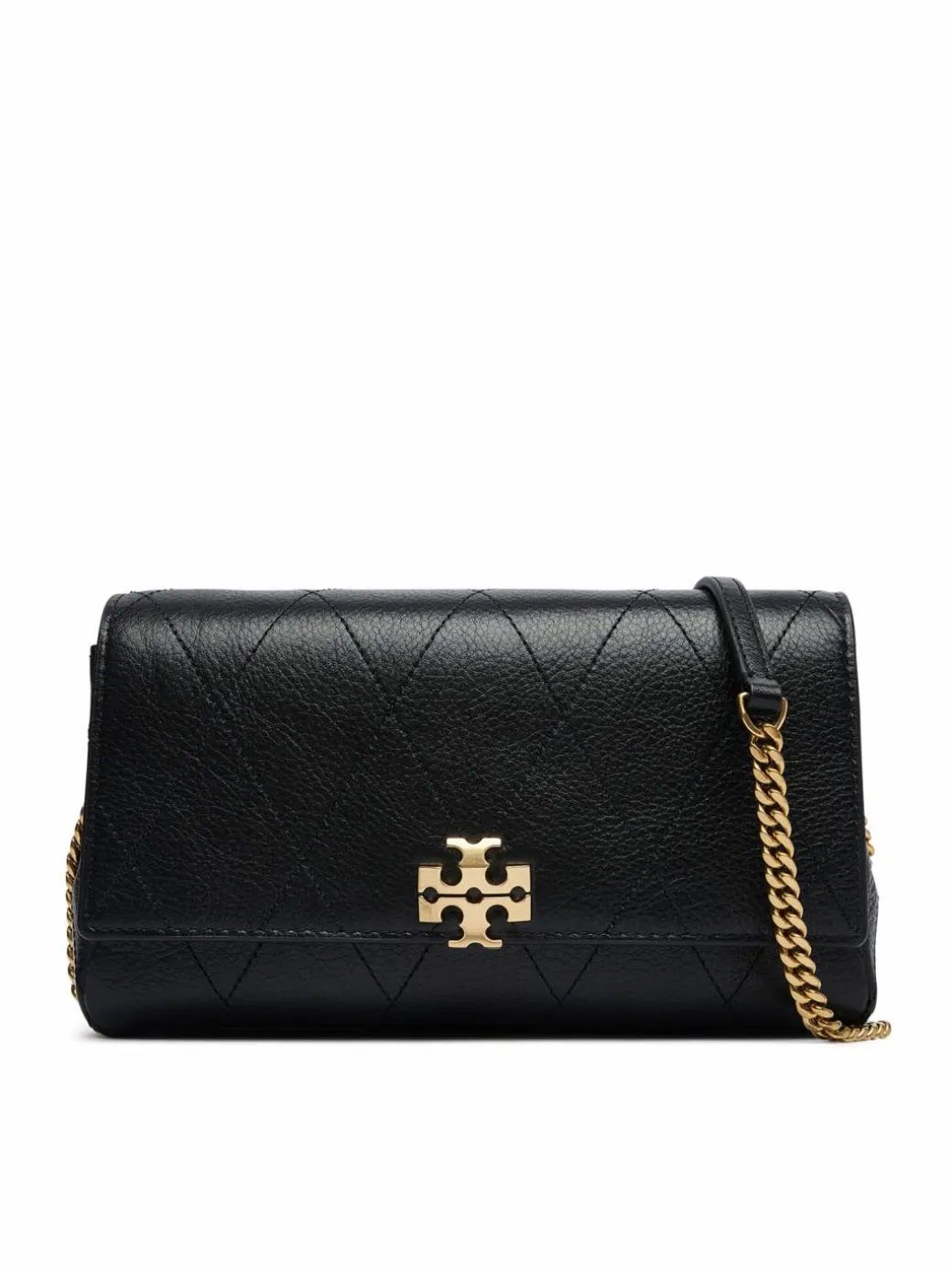 Borsetta Quilted Chain Wallet 186041 Nero