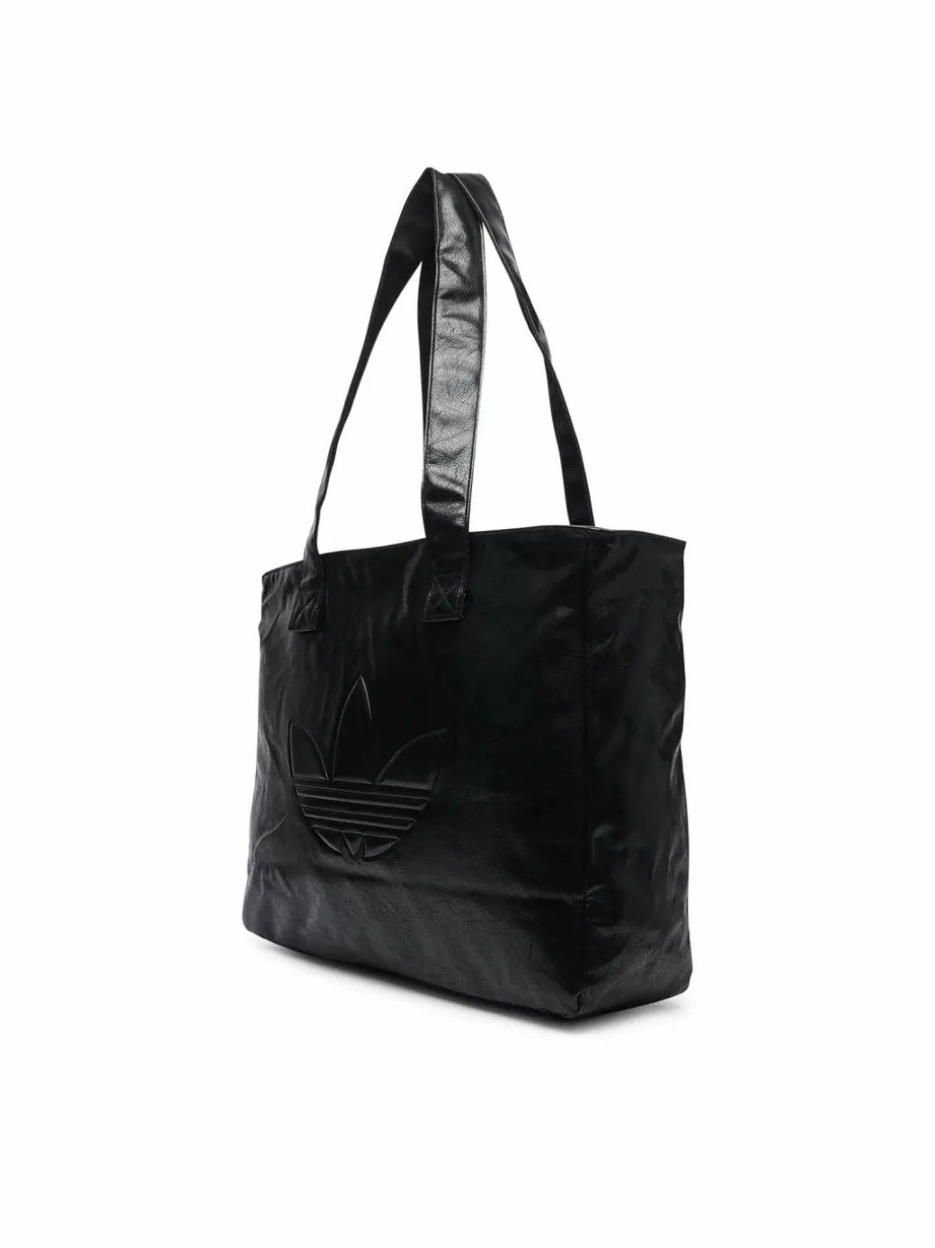 Borsetta Shopper Metallic Pu Bag KR1565 Nero