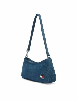 Borsetta Tjw Cool Denim Shoulder Bag AW0AW19157 Blu