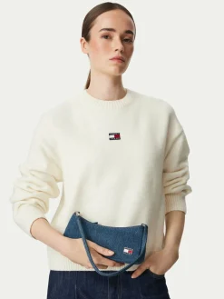 Borsetta Tjw Cool Denim Shoulder Bag AW0AW19157 Blu
