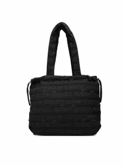 Borsetta Tjw Icon Nylon Tote Aop AW0AW18649 Nero
