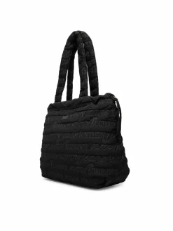 Borsetta Tjw Icon Nylon Tote Aop AW0AW18649 Nero