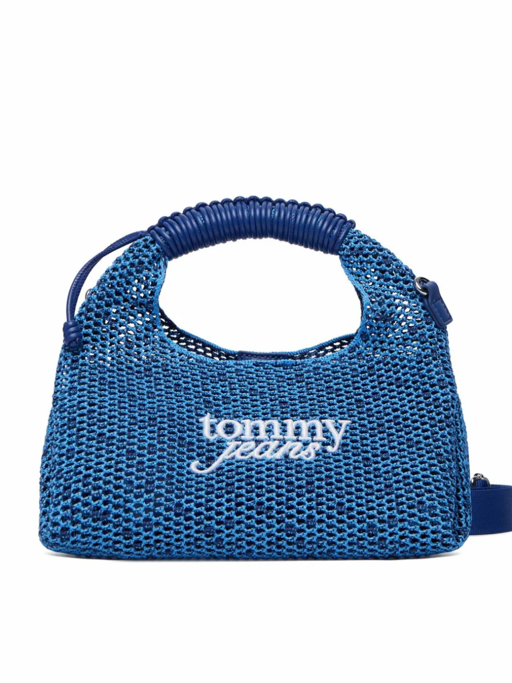 Borsetta Tjw Summer Crochet Crossover AW0AW18779 Blu