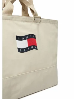 Borsetta Tjw Wave Flag Med Tote AW0AW18466 Beige