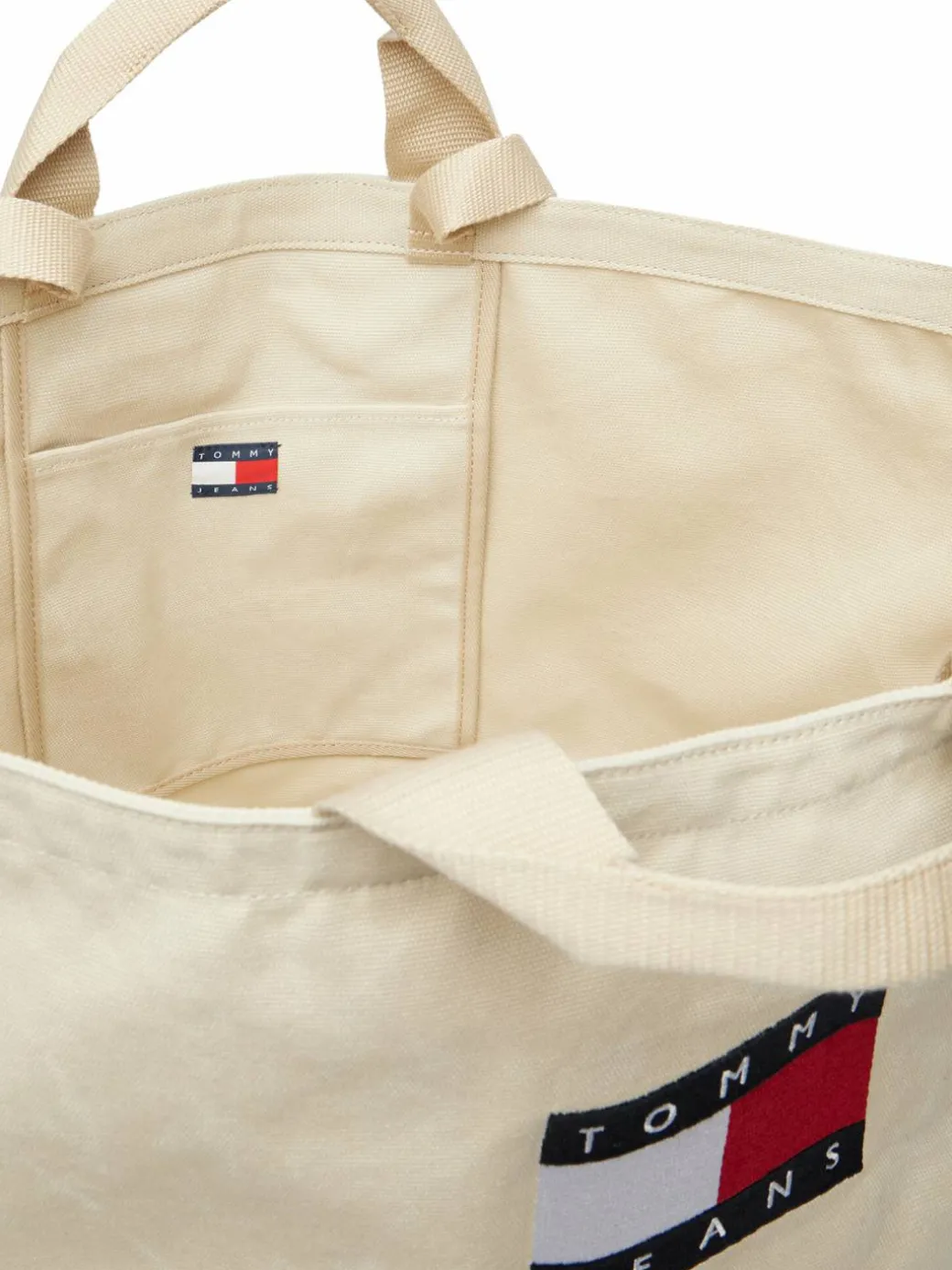 Borsetta Tjw Wave Flag Med Tote AW0AW18466 Beige