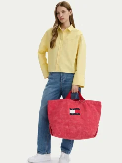 Borsetta Tjw Wave Flag Med Tote AW0AW18466 Corallo