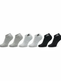 Calzini corti Thin and Light Sportswear Ankle Socks 6 Pairs IC1307 Grigio