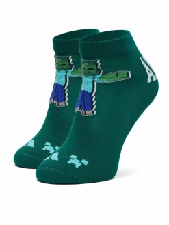 Calzini lunghi Adidas Minecraft Kids 3 Pairs Per Pack Socks KR2352 Multicolore
