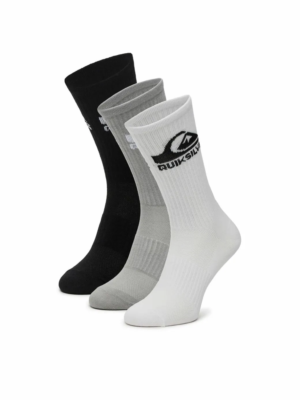 Calzini lunghi AS_QUIKSILVER_101W_SS25 (3-PACK) Bianco