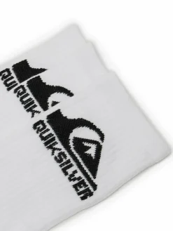 Calzini lunghi AS_QUIKSILVER_101W_SS25 (3-PACK) Bianco
