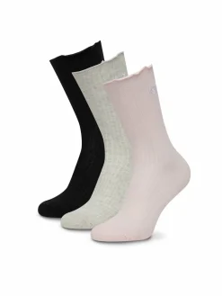 Calzini lunghi AS_ROXY_01W_SS25 (3-PACK) Rosa