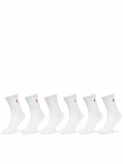 Calzini lunghi 455972889003 Bianco