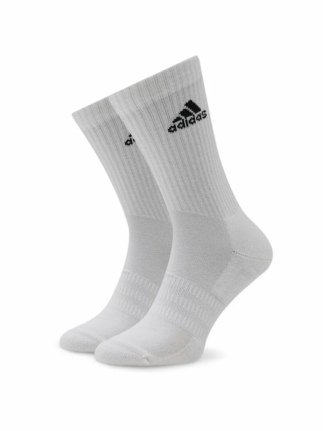 Calzini lunghi Cushioned Crew Socks 3 Pairs HT3446 Bianco