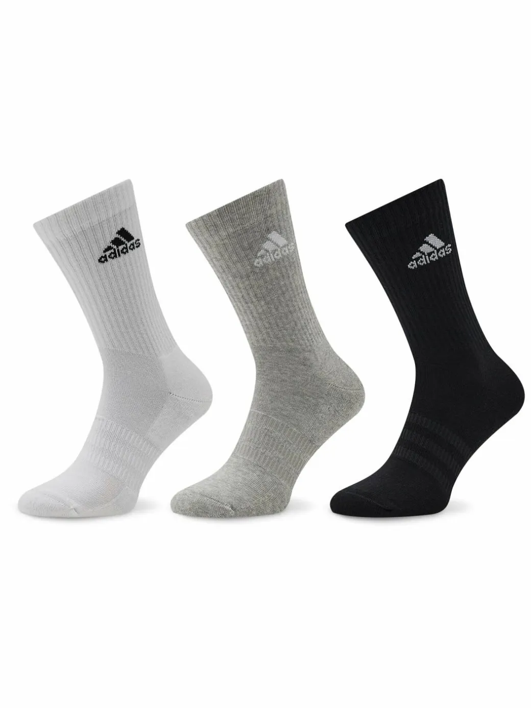 Calzini lunghi Cushioned Crew Socks 3 Pairs IC1311 Grigio