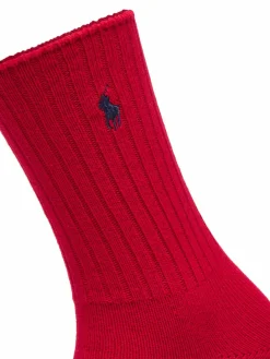 Calzini lunghi 455P10242010 Rosso
