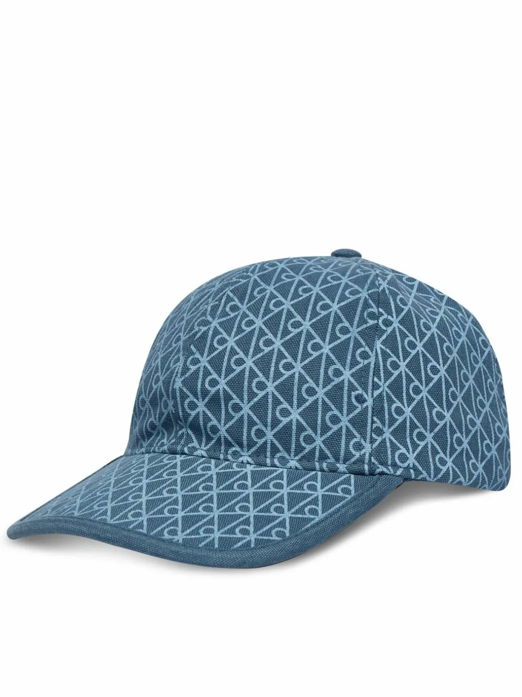 Cappellino Emblem Print W Leather Patch Cap LV04D5029G Blu