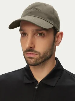 Cappellino Logo Embroidery Baseball Cap LV04D5003G Grigio