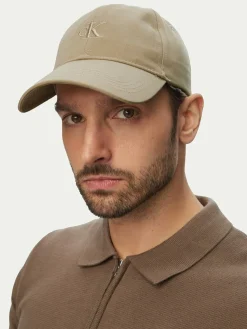 Cappellino Monogram Embroidery Baseball Cap LV04G5002G Beige