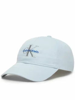 Cappellino Monologo Embroidery Baseball Hat LV04K5026G Celeste