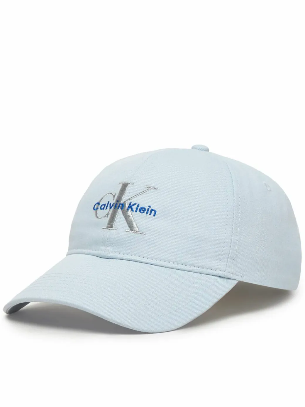 Cappellino Monologo Embroidery Baseball Hat LV04K5026G Celeste