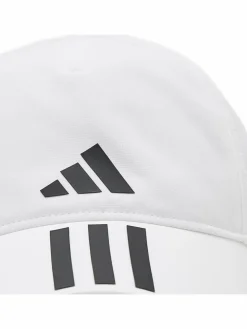 Cappellino 3-Stripes AEROREADY Running Training Baseball Cap HT2043 Bianco