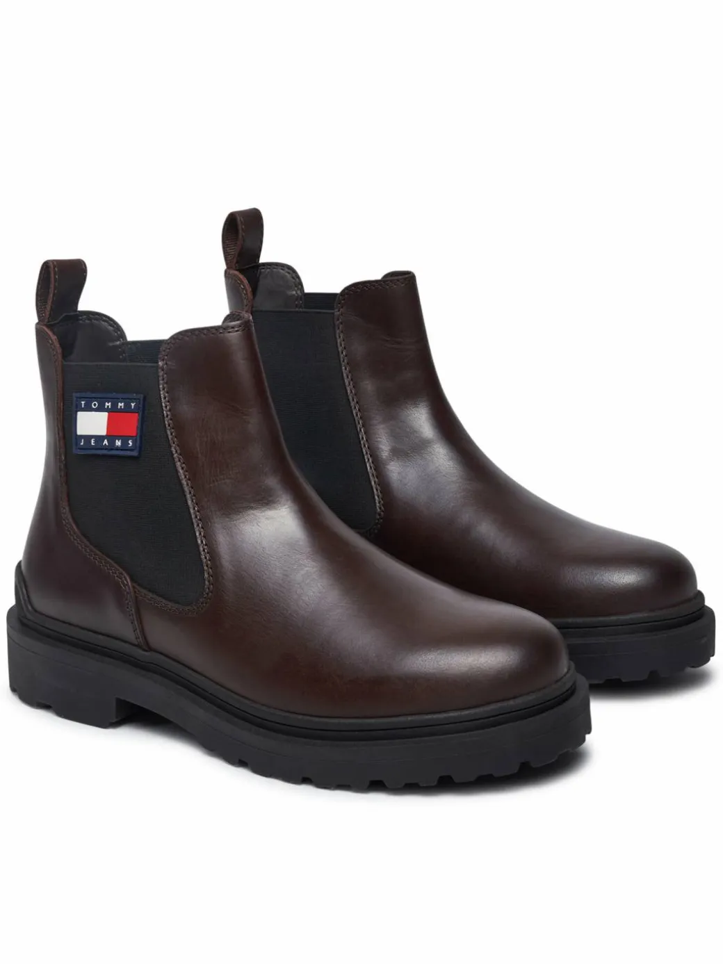 Chelsea Tjm Leather Chelsea Boot EM0EM01448 Marrone