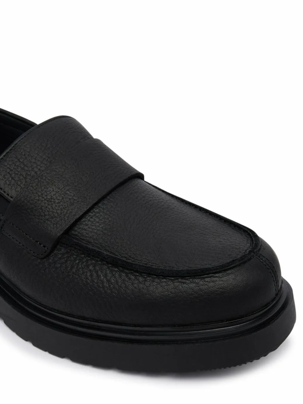 Chunky loafers Combat Ess Loafer Tu Lth HM0HM02347 Nero