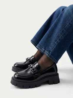 Chunky loafers CS5907-07 Nero