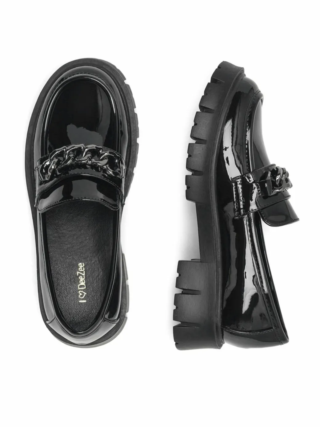 Chunky loafers CS5907-07 Nero