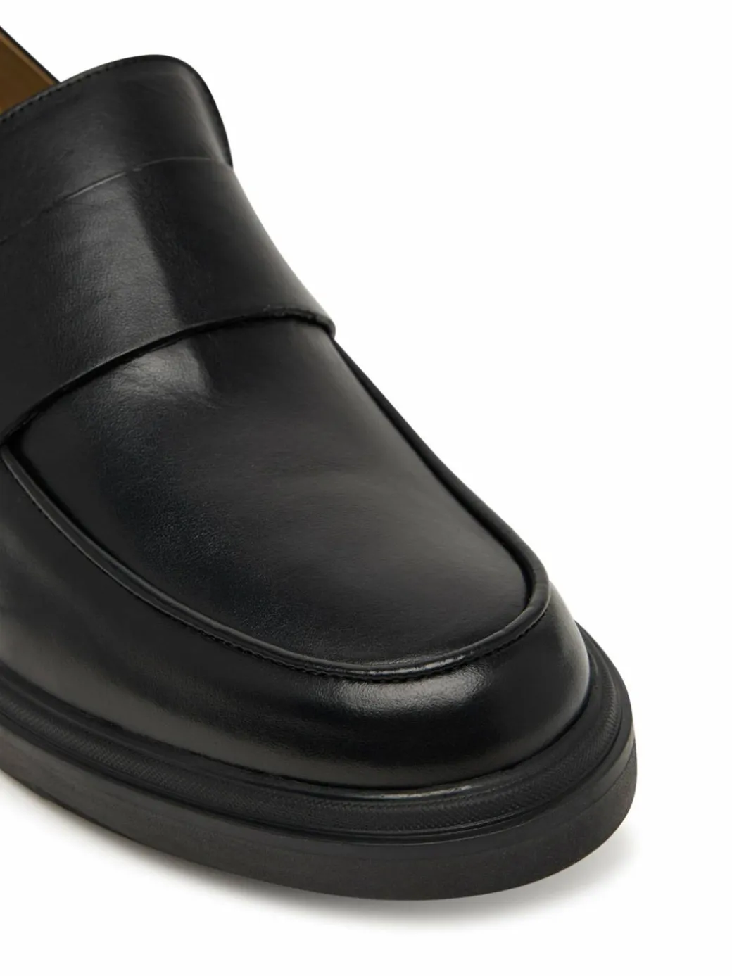 Chunky loafers Cupped Band Loafer Lth HM0HM02065 Nero