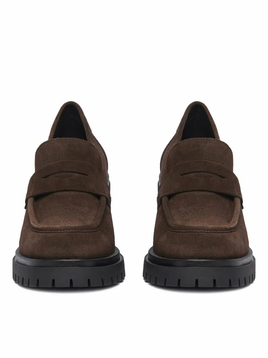 Chunky loafers GATE-25820LM Marrone scuro