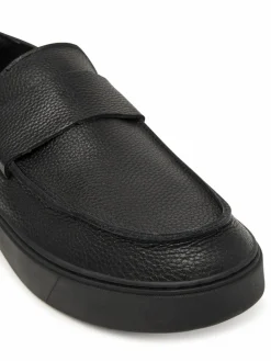 Chunky loafers Hybrid Clean Loafer Band Tum Lth HM0HM02184 Nero