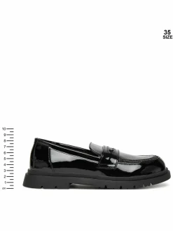 Chunky loafers 46558 Nero
