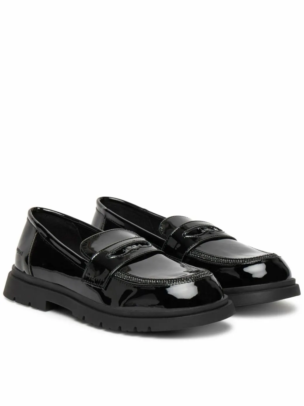 Chunky loafers 46558 Nero