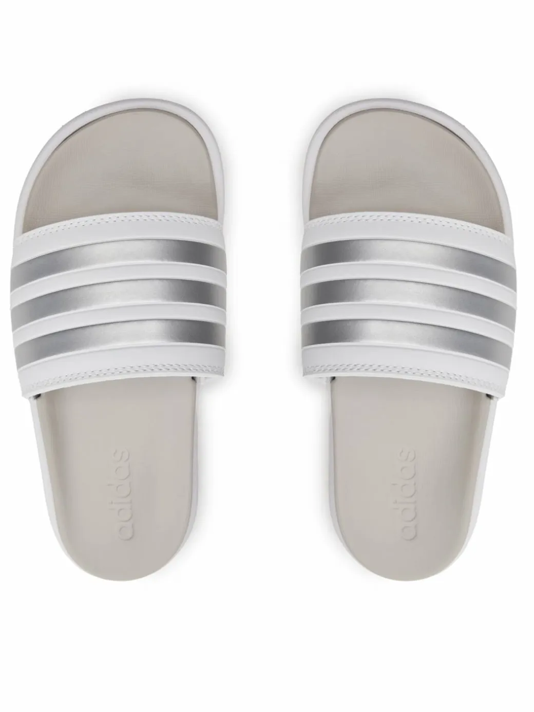 Ciabatte adilette Platform Slides IE9703 Bianco
