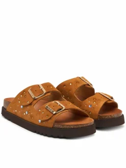 Ciabatte Beatriz F00900 Marrone