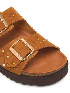 Ciabatte Beatriz F00900 Marrone