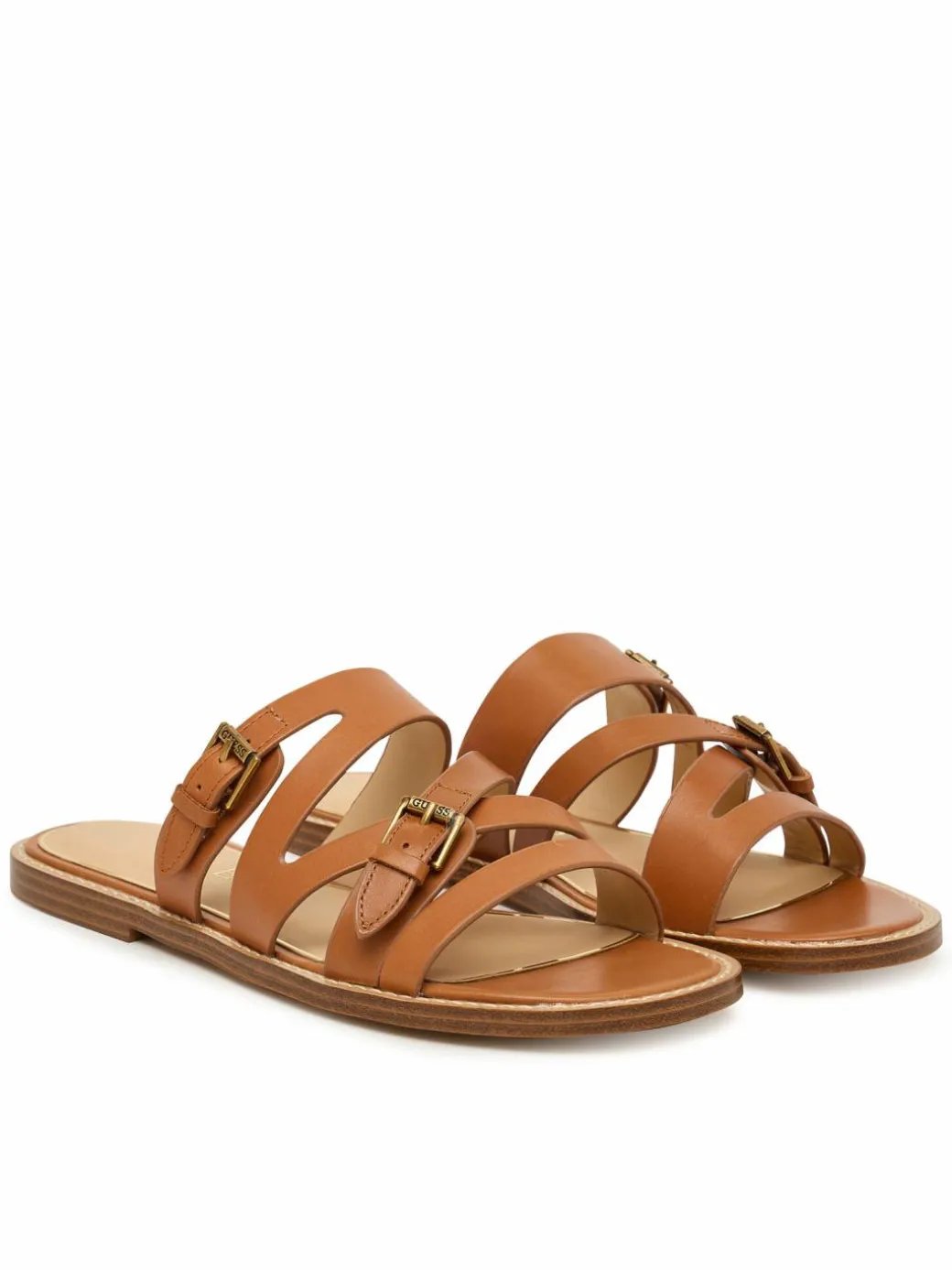 Ciabatte FLJGRY LEA03 Marrone chiaro