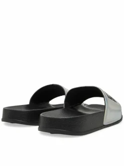 Ciabatte June L VPOL0238S Argento
