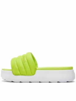 Ciabatte Karmen Slide Puffy Wns 395399-04 Verde
