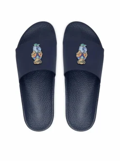Ciabatte Polo Bear Slide 809P09762002 Blu scuro