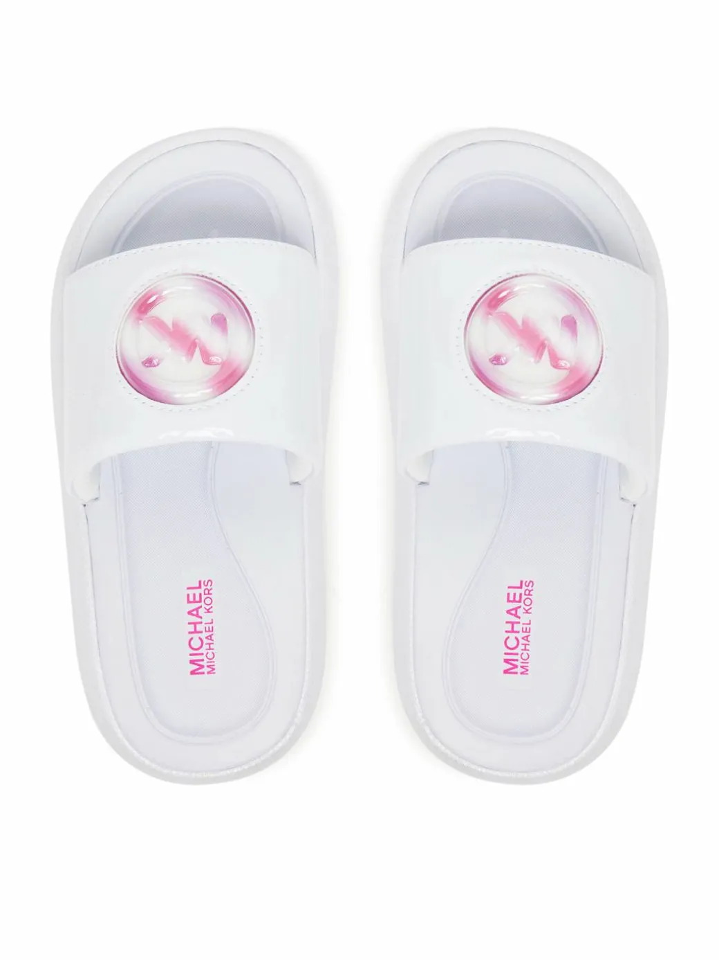 Ciabatte Raelynn Bubble MK03835101 Bianco