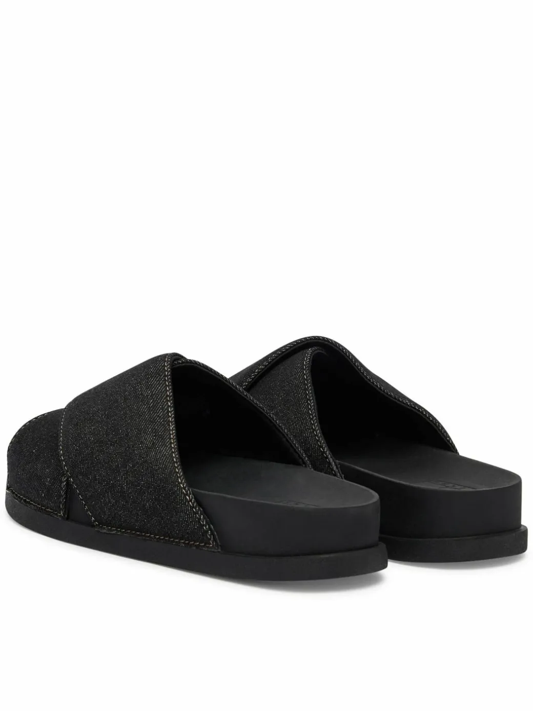 Ciabatte Tjw Comfort Slides Washed Denim EN0EN02898 Nero