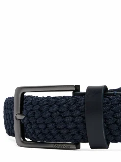 Cintura Casual Pin Buckle 35Mm Fixed - LV04D7088G Blu scuro