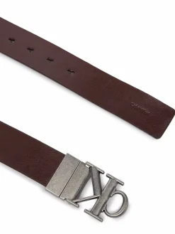 Cintura Ck Buckle Tumbled 35Mm Adj/Rev LV04D7049G Marrone