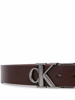 Cintura Ck Buckle Tumbled 35Mm Adj/Rev LV04D7049G Marrone