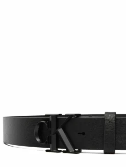 Cintura Ck Faceted Buckle 32Mm LV04D7173G Nero